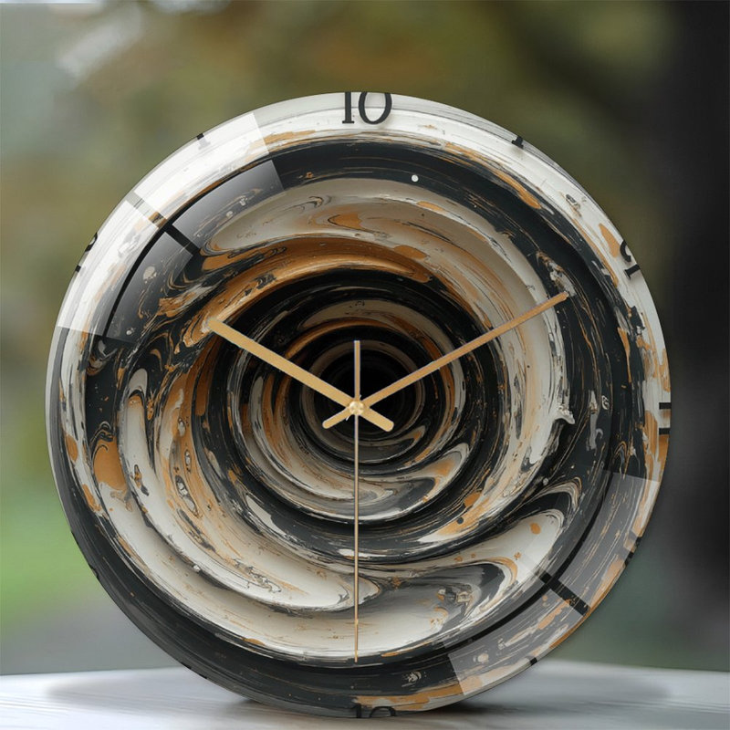 Horloge murale élégante 12 po