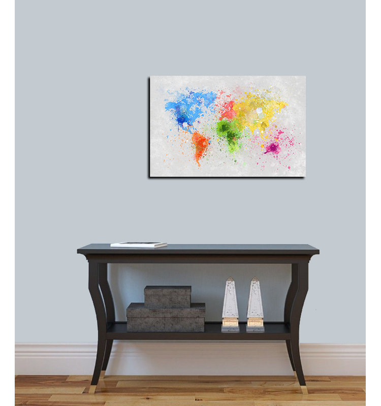 "Where We Belong", art mural en verre trempé, 24 po x 36 po