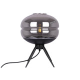 Ensemble de lampe de table noire 13,5 "Iman