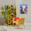 "Bold Paint Strokes Cow", art mural sur toile par Victoria Barnes