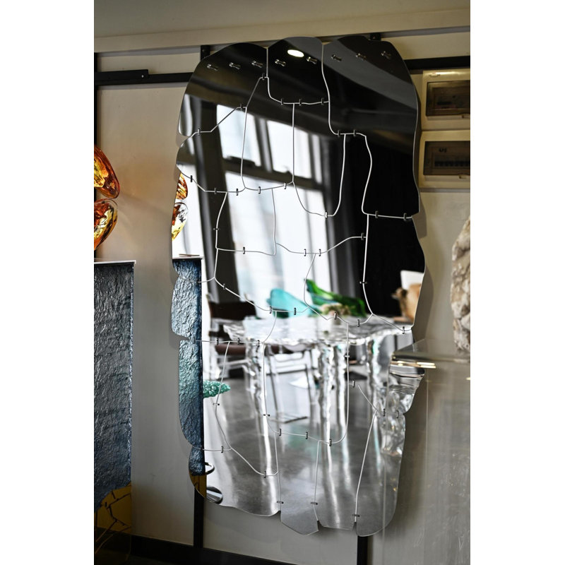 Rectangle Acrylic Mirror, Silver