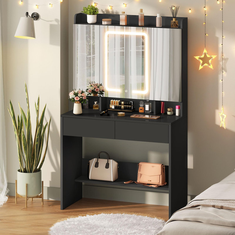 Dressing Table, Black