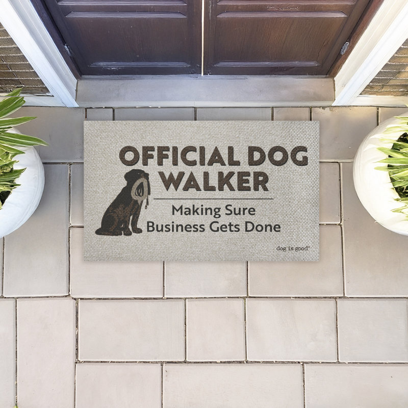  Tapis antidérapant pour chien à séchage rapide Officielle Offert Dog Walk 18 po x 30 po, Promeneur de chien officiel