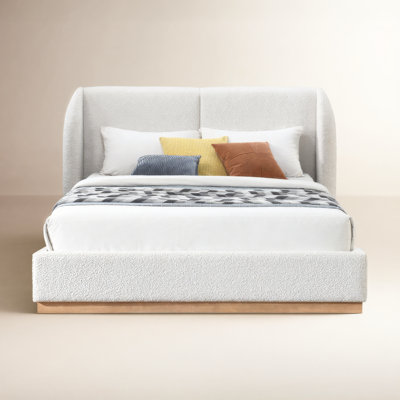 Earley Boucle Fabric Bed