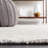 Brileigh Hand Loomed Wool/Viscose/Cotton Striped Rug in Ivory/Dark Gray-551790295