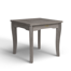 Akiva Square Eucalyptus Outdoor Side Table