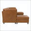 Canapé d'angle moderne avec repose-pieds convertible et pieds en plastique-132516633-132516630