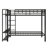 Bunk Bed With Storage Mesh Shelves-329961276