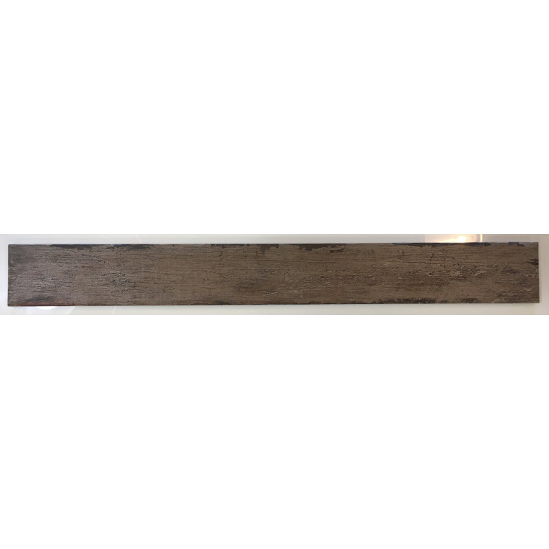 Carrelage mural d’aspect bois de porcelaine 3" x 24", Châtaignier
