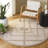 Harvest Hand Tufted Wool; Cotton Geometric Indoor Rug-855154636