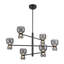 Sutton 36-in Black dimmable LED Chandelier-1946630250-1946630253