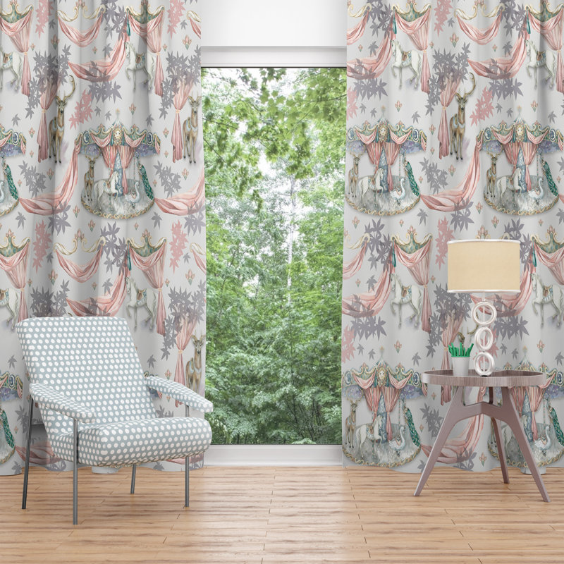 Rideau en polyester Montz, L 40 po x L 52 po