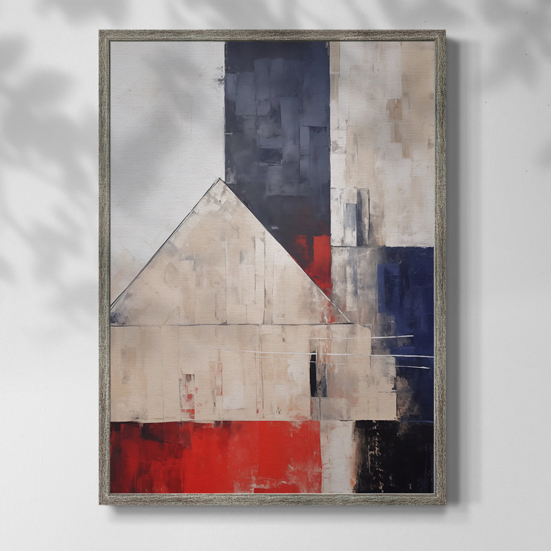 «LANDSCAPES Series Cxx», reproduction encadrée - bois massif, H 30 po x l 24 po