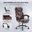 Big And Tall Office Chair With Foot Rest Ergonomic Office Chair Home Office Desk Chairs Reclining-1992441322