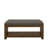 40" Modern Accent Bench with Shoe Rack & Storage - Neutral & Practical for Everyday Use-1536289214