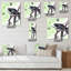 Horloge murale Curious Crow sur une branche-1558958442