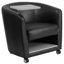 Chaise de réception en cuir Narvelle-58708536