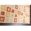 Tapis décoratif en laine de conception unique 6 pi 3 po x 9 pi 7 po noué à la main New Age Gabbeh rouge/gris/beige