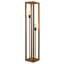 Tieton 140cm Brown Column Floor Lamp
