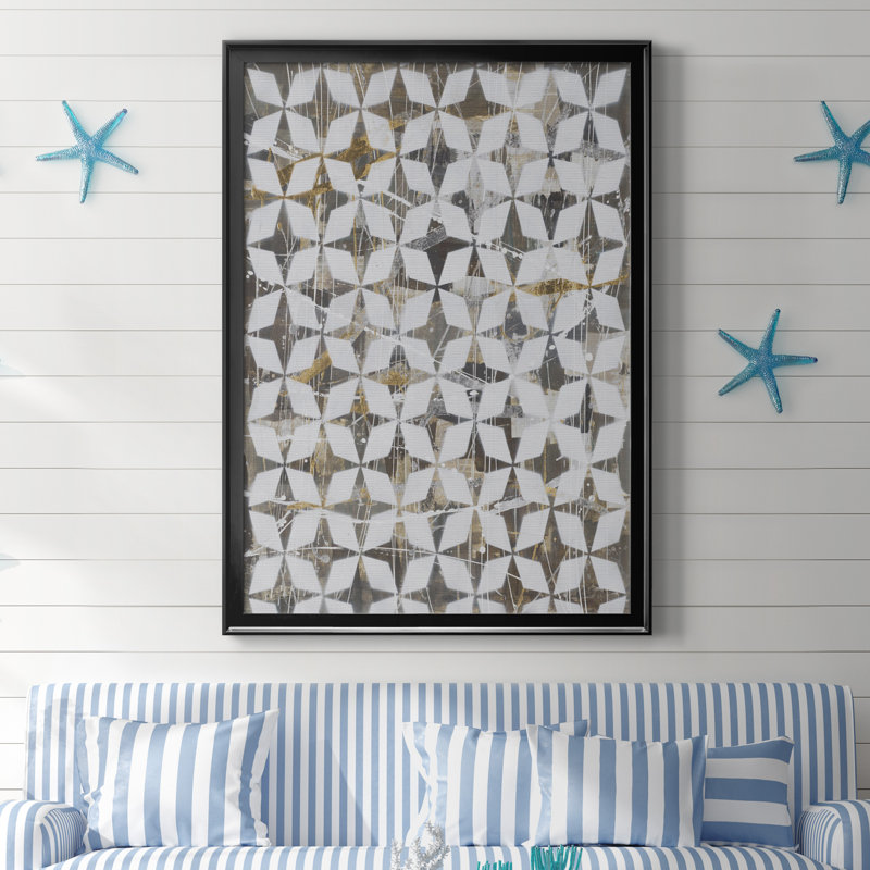 Impression sur toile Modern Modern, Toile avec cadre noir, H 30,5 po x l 42,5 po x P 1,5 po