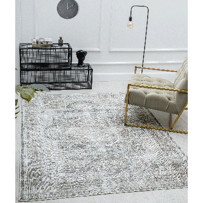 Harrodsburg Orient Pattern Machine Woven Area Rug