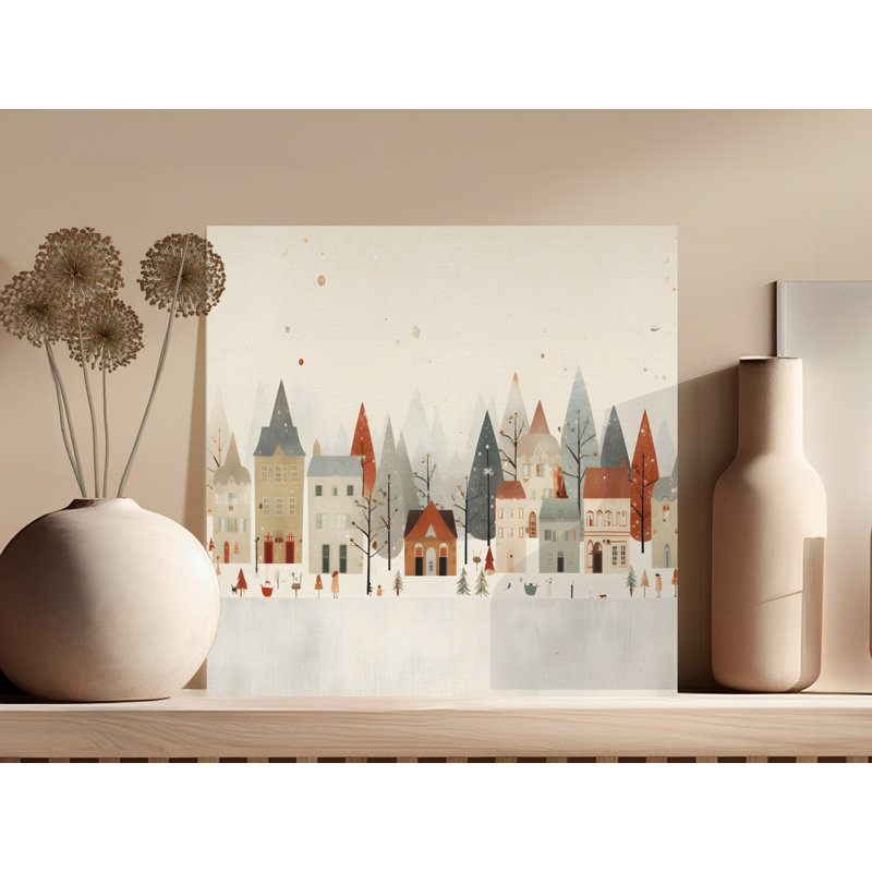 Spindler 1 Piece Wrapped Canvas Wall Art Set, 6x6