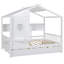 Lit simple en bois avec lit gigogne, conception moderne pour tablettes de nuit avec petite papeterie et décorations-1747312033-1747312032