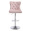Tabouret de comptoir pivotant à hauteur réglable avec structure en métal-1362403726-1362403722