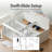 Cleason 47" W Modern Contemporary 8 Drawer Dresser