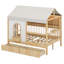 Lit maison avec grands tiroirs-676225264