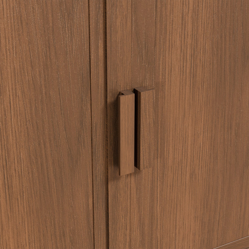 Gershwin Accent Storage Cabinet, 31" H x 31" W x 16" D, Walnut