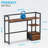 Desk Shelf with Drawer, 40" Desk Hutch for Computer Monitor,Black-556196324