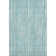 Premium Machine Washable Prisco Teal Rug