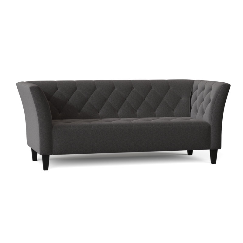 Carruth Upholstered 76'' Sofa, Thrillist Denim Sustain®