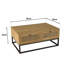 Clara-Marie Frame Coffee Table with Storage