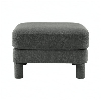 Lucas Ottoman Polyester-Dark Grey