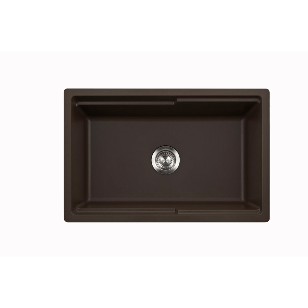 Houzer 30 in  Apron Front Granite Composite Workstation Sink w/ Accessories Houzer 