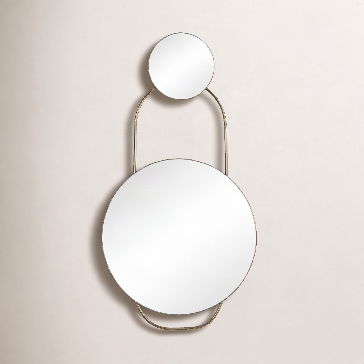 Jeromey Circle Wall Mirror