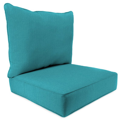 24" x 26.5" Outdoor Deep Seat Chair Cushion Set with Welt by Sand & Stable