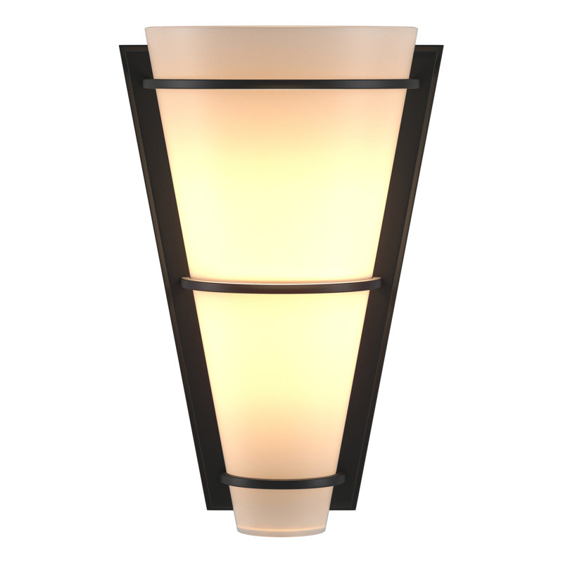Applique murale semi-conique 1 lumière demi-cône, Black