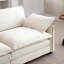 Canapé confortable à assise profonde simple avec un oreiller