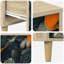 36 cm W Bedside Table