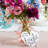 Hibiscus Handmade Glass Table Vase-93831419-40247647