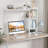 Desk Shelf For Top Of Desk Hutch Top Only Desktop Bookshelf Organizer-1402543314
