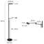Tasoula 185cm LED Novelty Floor Lamp-686051237