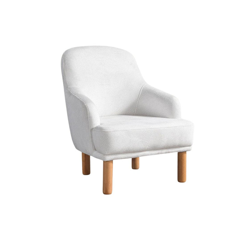 Fauteuil à oreilles, Crème