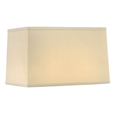 10.5'' H x 17'' W Linen Rectangle Lamp Shade