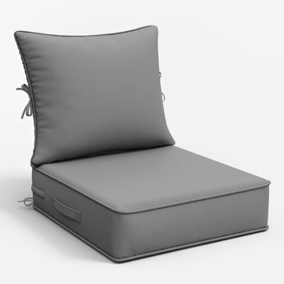 Wynee Outdoor Deep Seat Cushion Set Outdoor Patio Chair Cushions