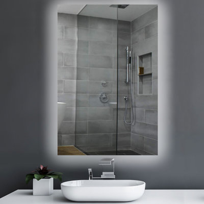 Aleksejus Flat Wall Mirror