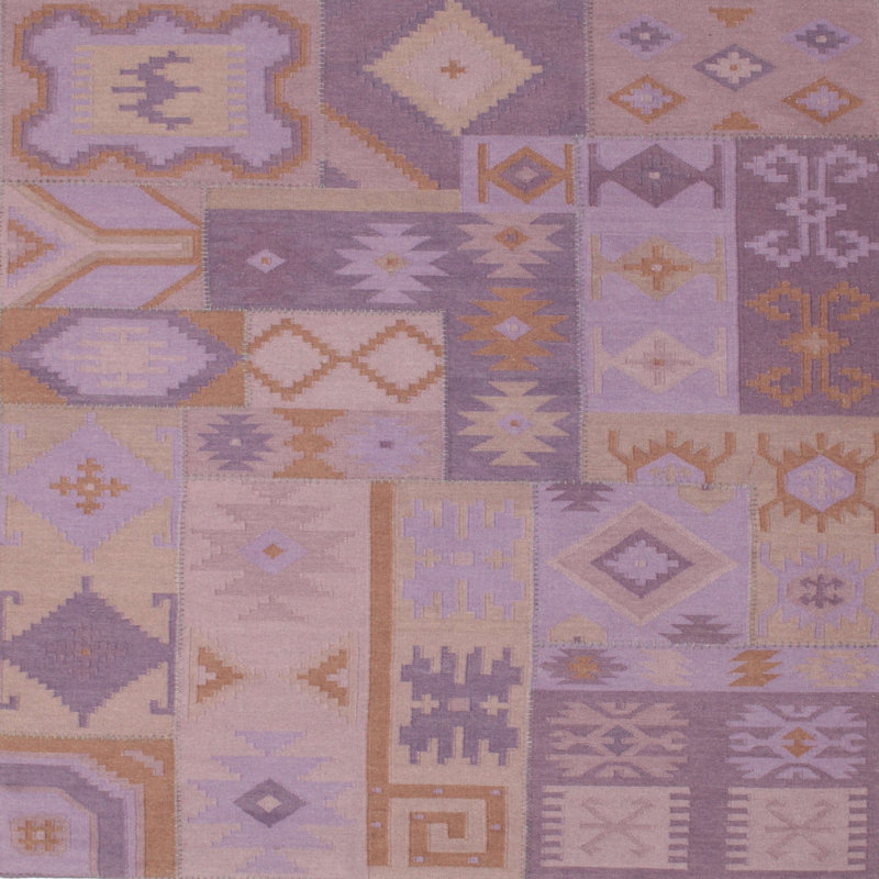 Tapis mauve Barrackville, Carré 4 pi